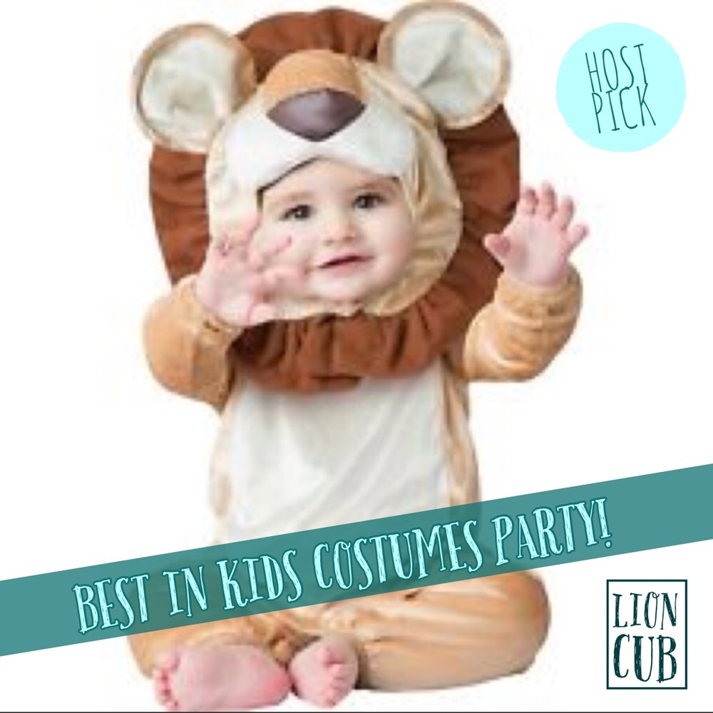 InCharacter Costumes Lion Cub Costume 6-12M